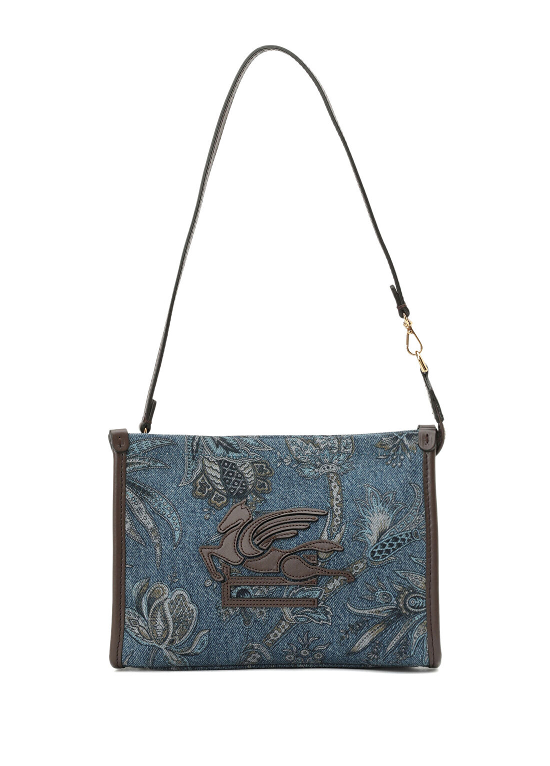 Etro Arnica Mavi Kadın Denim Çanta