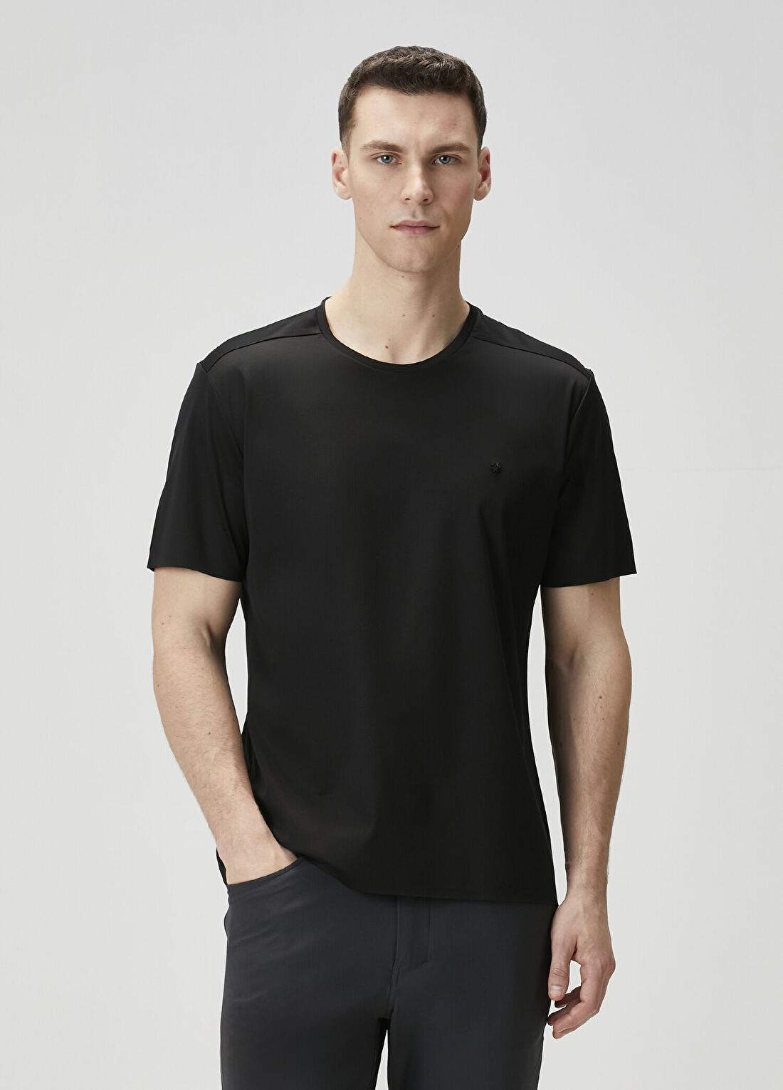 Isaora Super Mercerized Siyah T-shirt