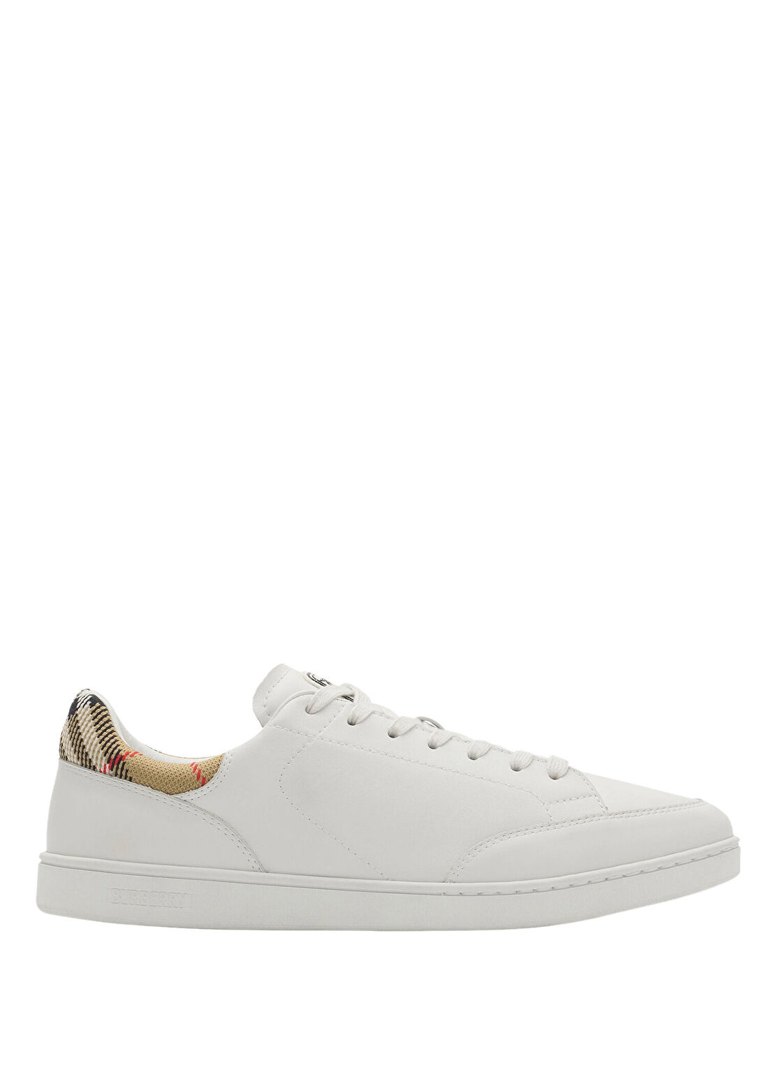 Burberry Set Beyaz Deri Erkek Sneaker