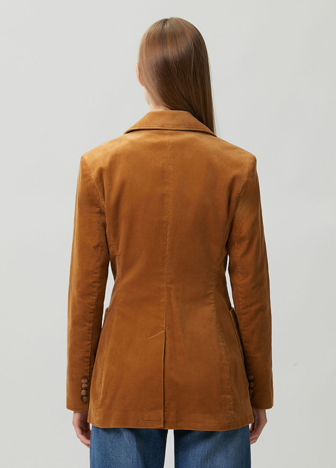 Polo Ralph Lauren Taba Kadife Blazer görsel 4