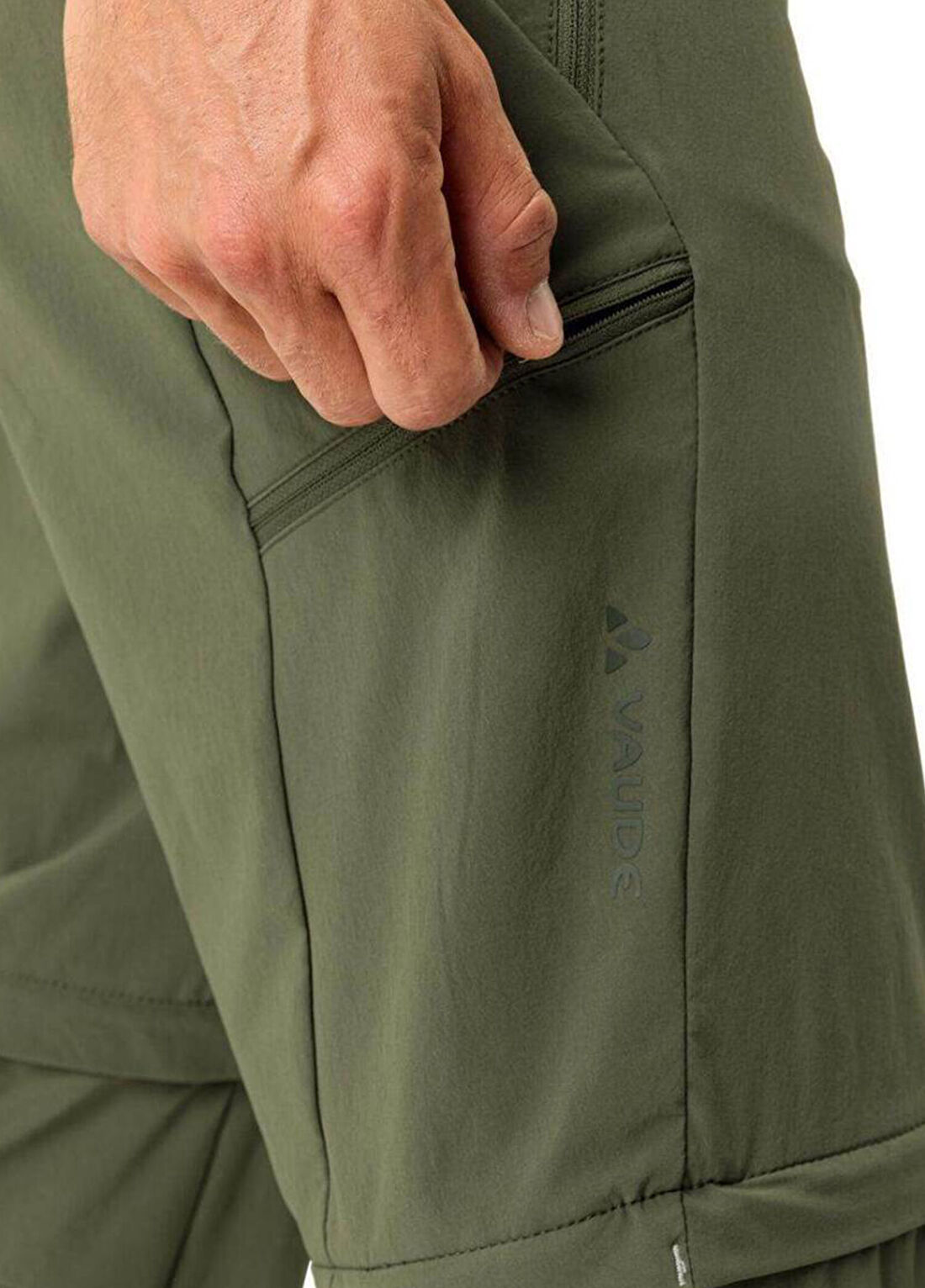 Vaude Farley II ZO Yeşil Erkek Spor Pantolon 42642 görsel 3