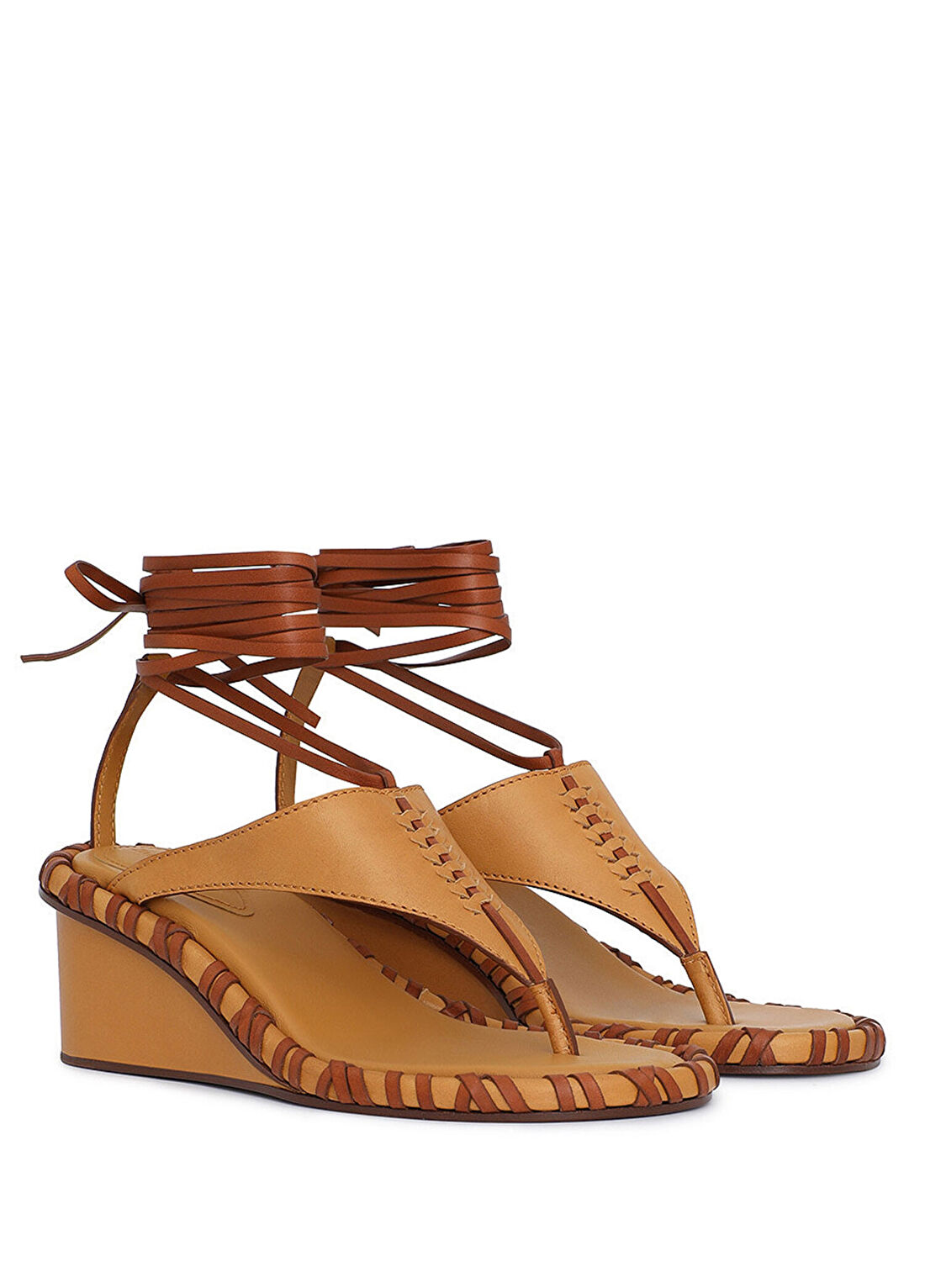 Zimmermann Alchemy Taba Kadın Deri Sandalet görsel 2