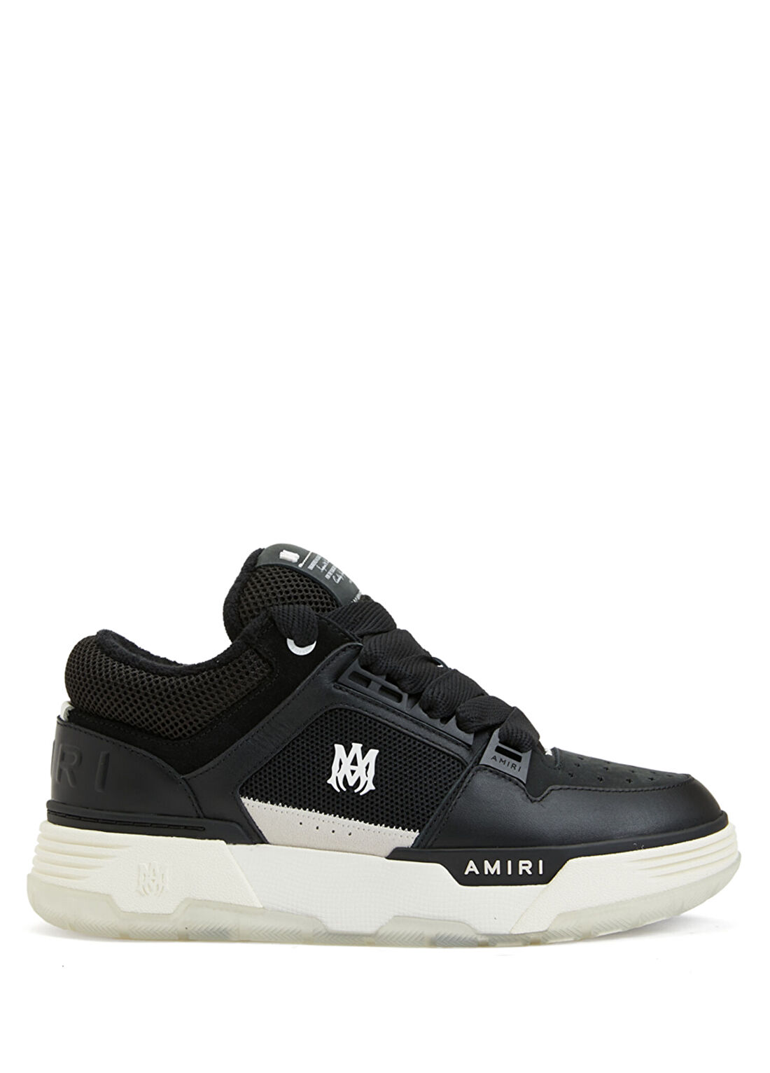 Amiri MA-1 Siyah Erkek Deri Sneaker