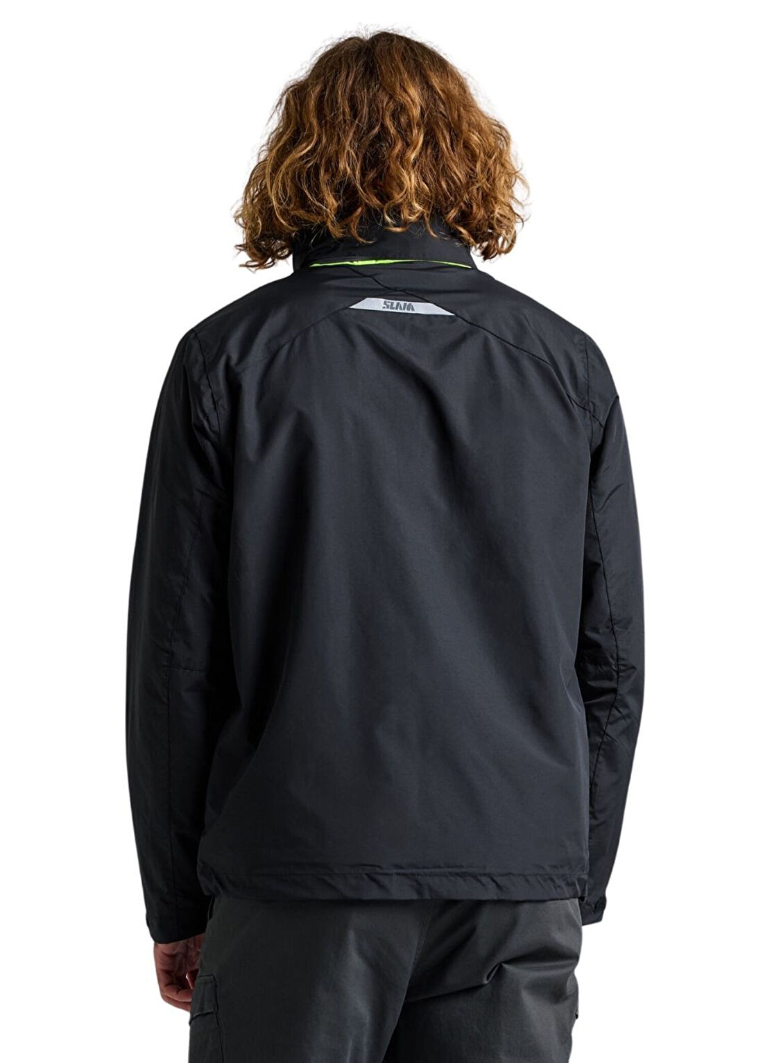 Slam Crew Warm Hooded Siyah Erkek Spor Ceket görsel 4