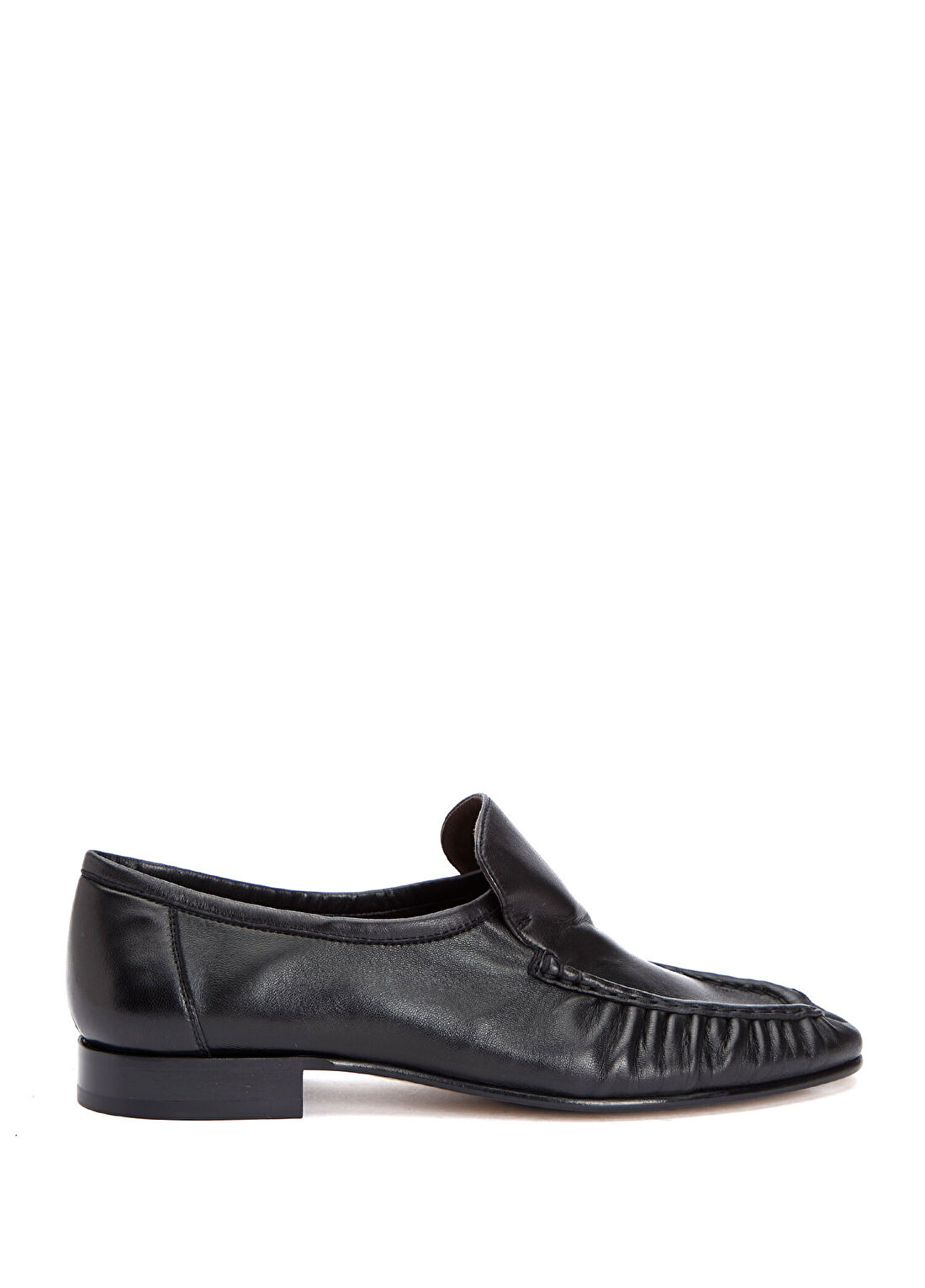 The Row Siyah Kadın Deri Loafer