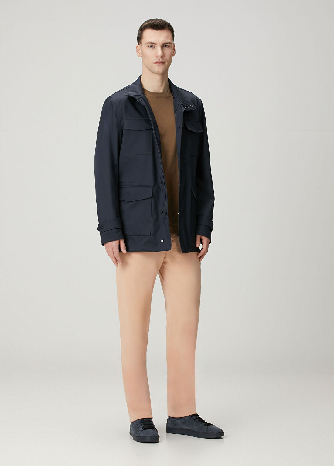 Kiton Lacivert Kaban görsel 2
