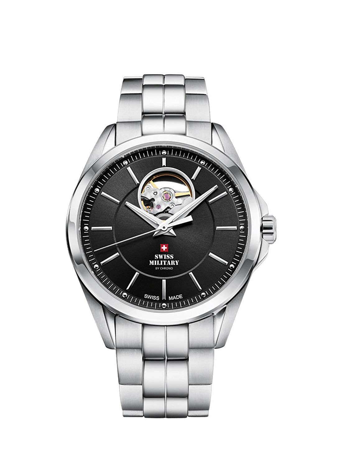 Swiss Military By Chrono SMA34085.21 Gümüş Çelik Erkek Kol Saati