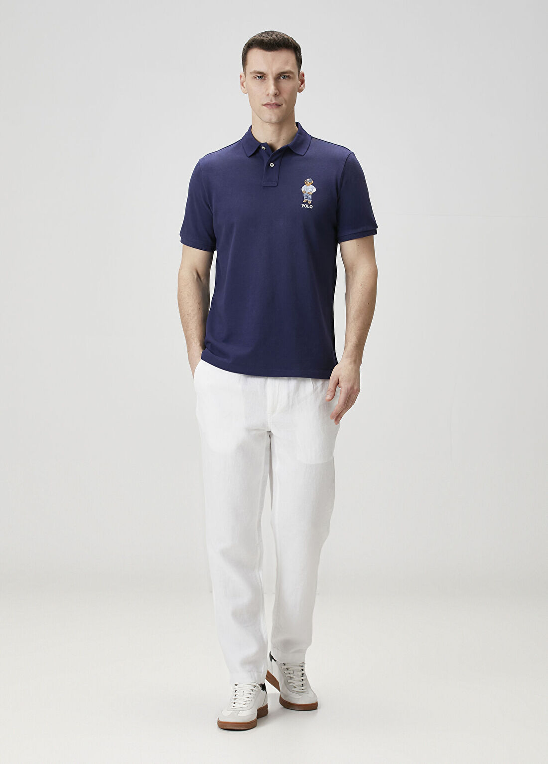 Polo Ralph Lauren Prepster Slim Tapered Beyaz Pantolon
