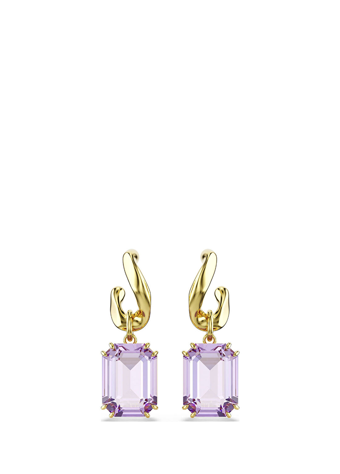 Swarovski Mıllenıa Pe Stud Vıol Gos Kadın Küpe