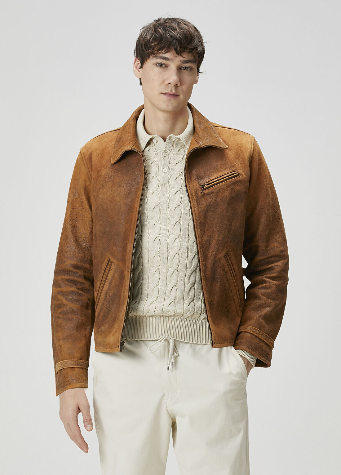 Polo Ralph Lauren Kahverengi Süet Ceket