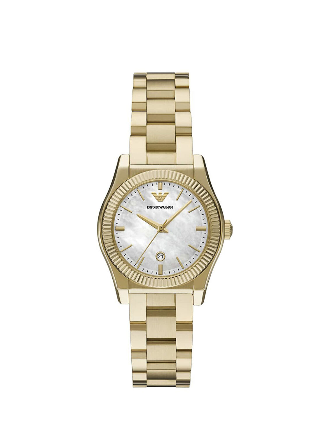 Emporio Armani AR11657 Altın Rengi Çelik Kadın Kol Saati