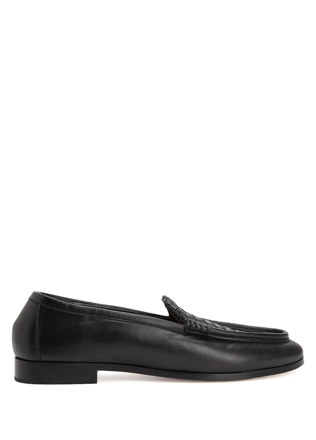 Bottega Veneta Siyah Erkek Deri Loafer