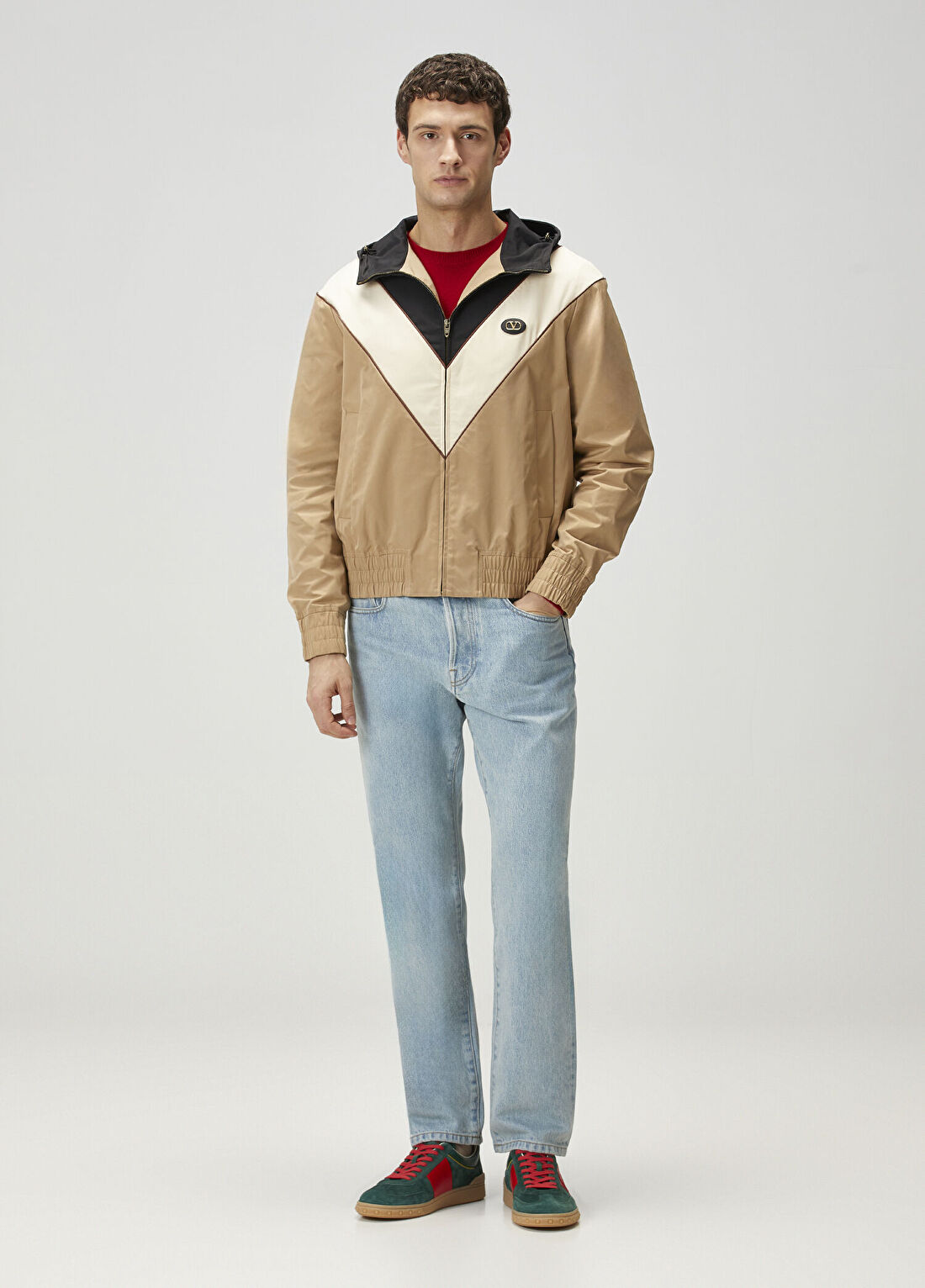 Valentino Straight Fit Açık Mavi Jean Pantolon