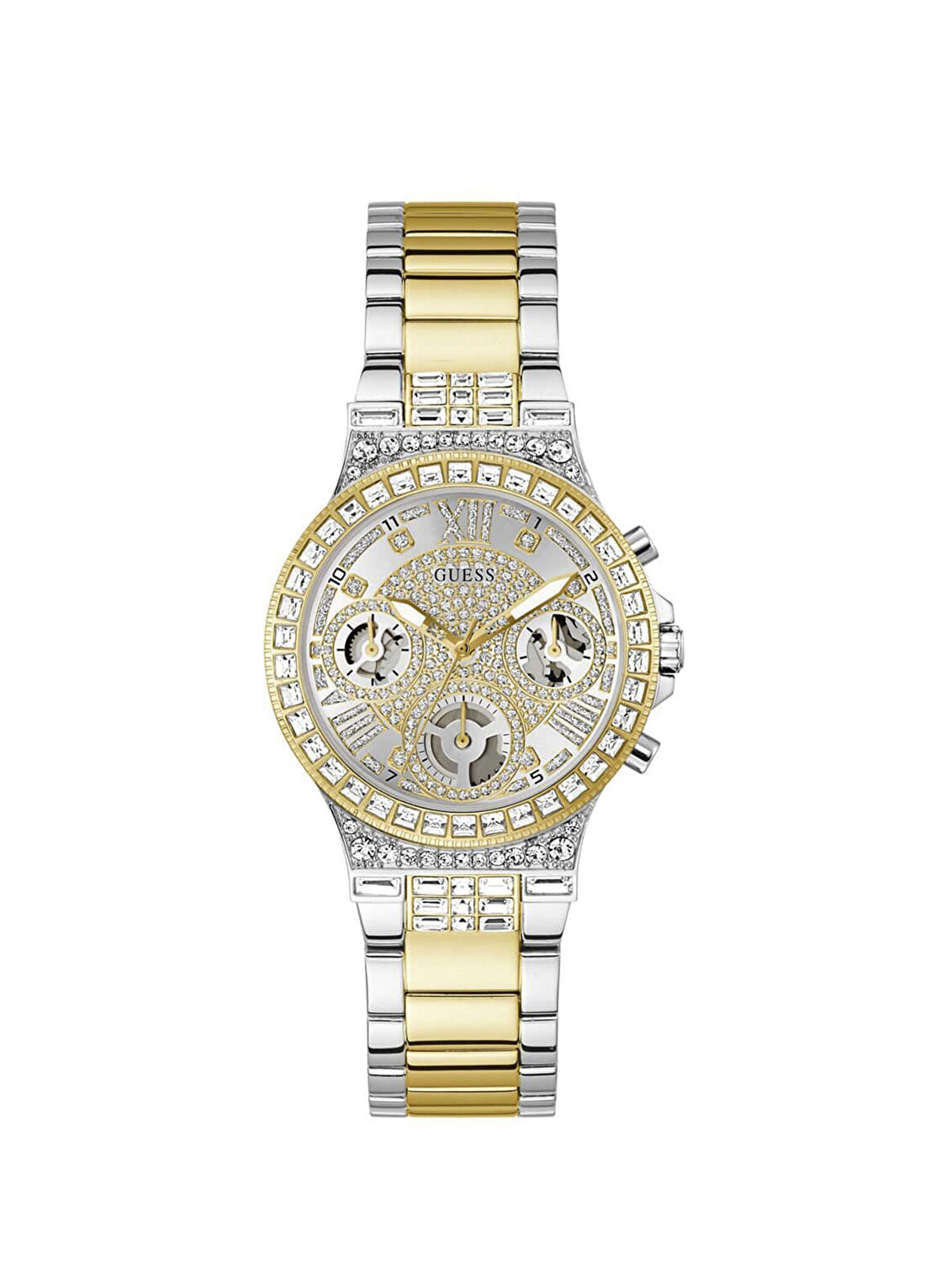 Guess GUGW0320L7 Altın Rengi Metalik Gri Çelik Kadın Kol Saati