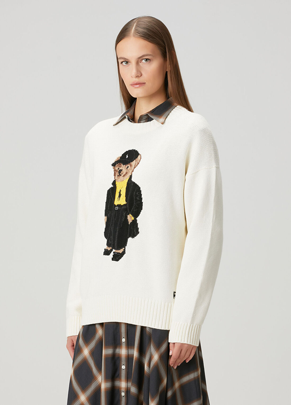 Polo Ralph Lauren Polo Bear Krem Kazak görsel 3