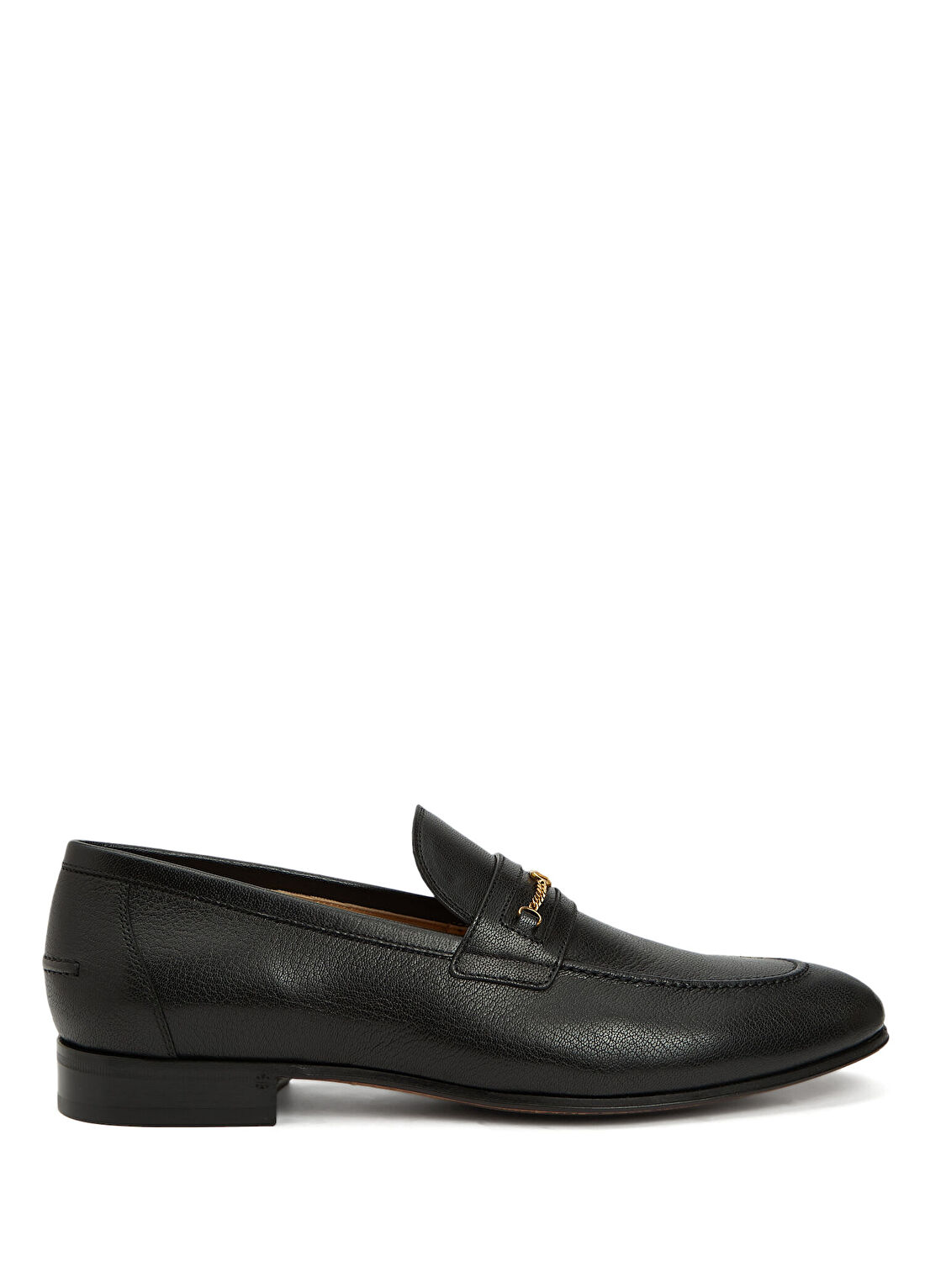 Valentino Garavani Siyah Erkek Deri Loafer