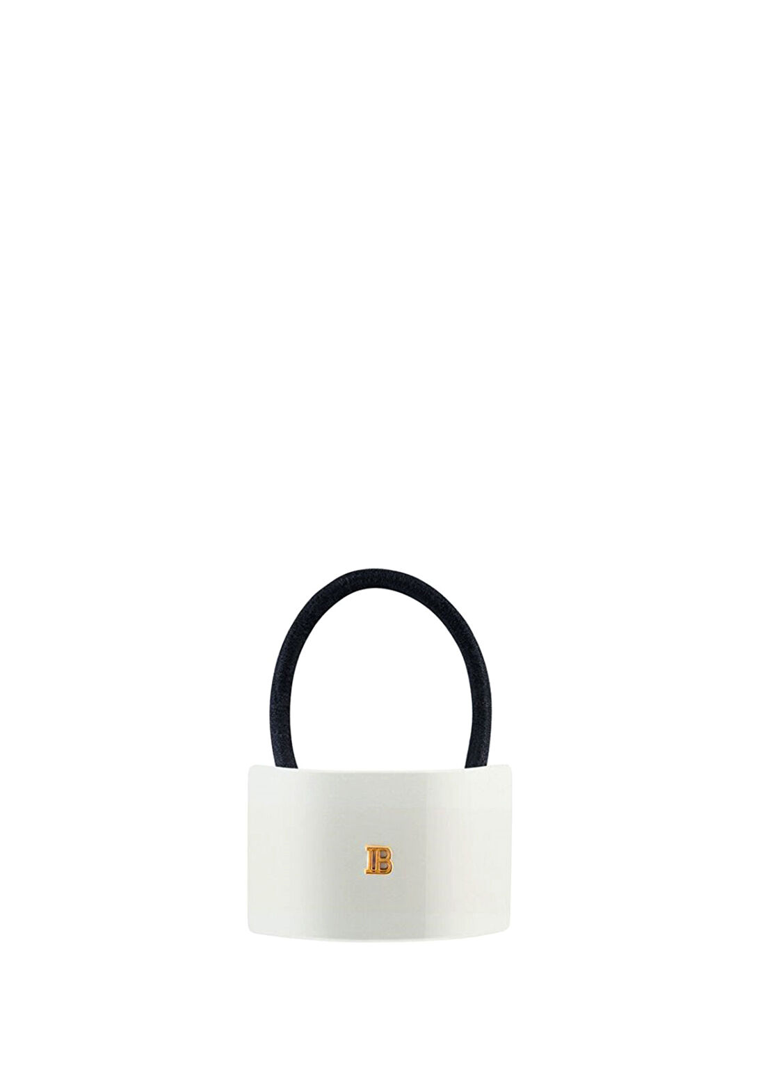 Balmain Cellulose Acetate Elastique Pour Cheveux Beyaz Kadın Toka