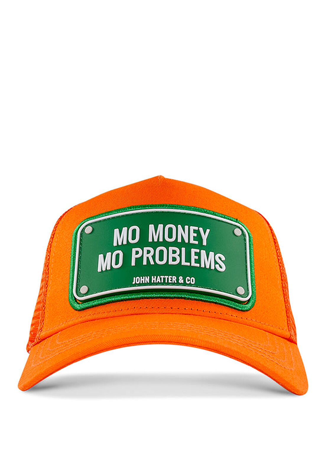 John Hatter Mo Money Mo Problems Turuncu Erkek Şapka