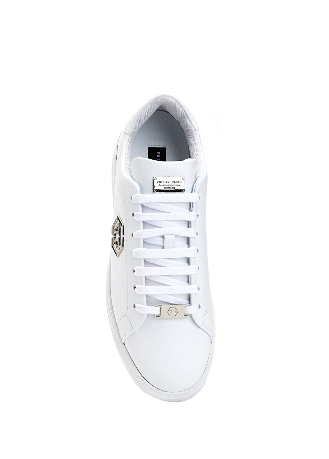 Philipp Plein Beyaz Erkek Deri Sneaker görsel 4