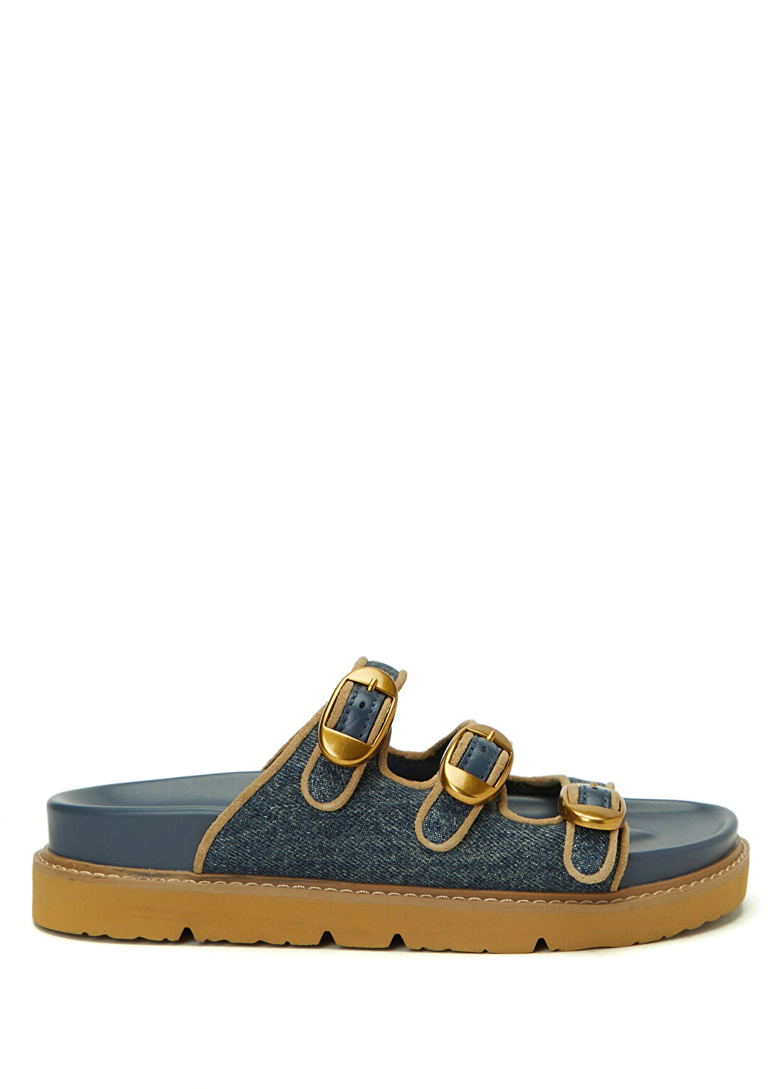 Marc Jacobs Lacivert Kadın Denim Terlik