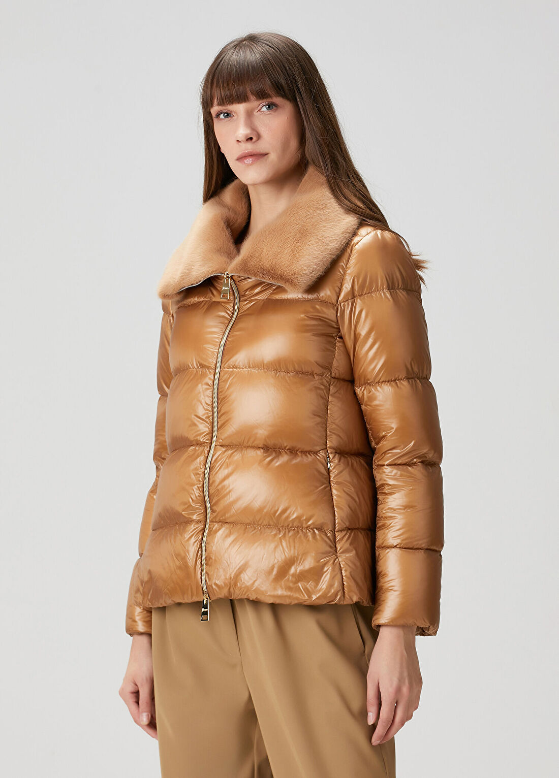 Herno Camel Puffer Mont