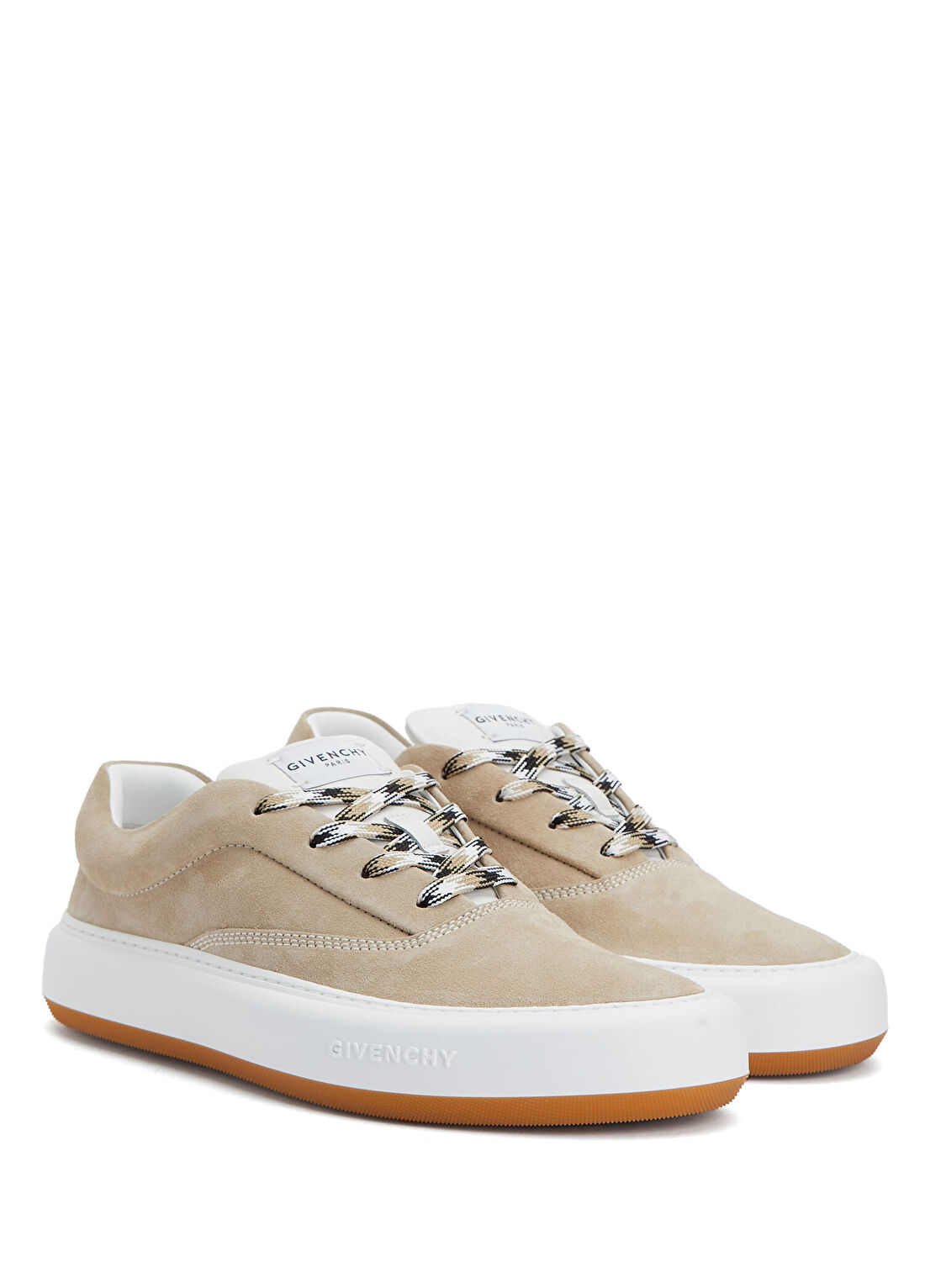 Givenchy Bej Erkek Süet Sneaker görsel 2
