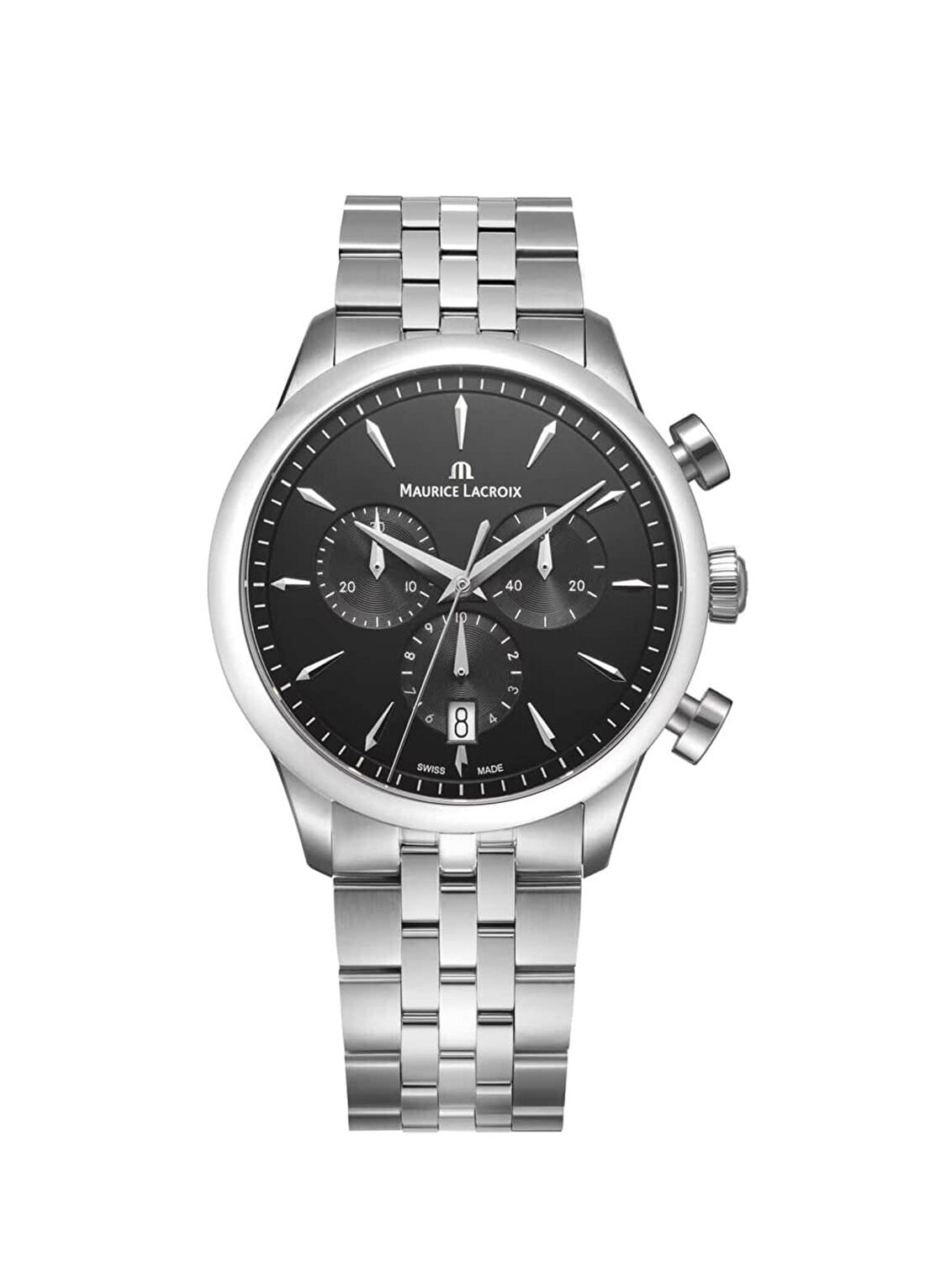 Maurice Lacroix ML-751038SS002330-1 Metalik Gri Çelik Erkek Kol Saati