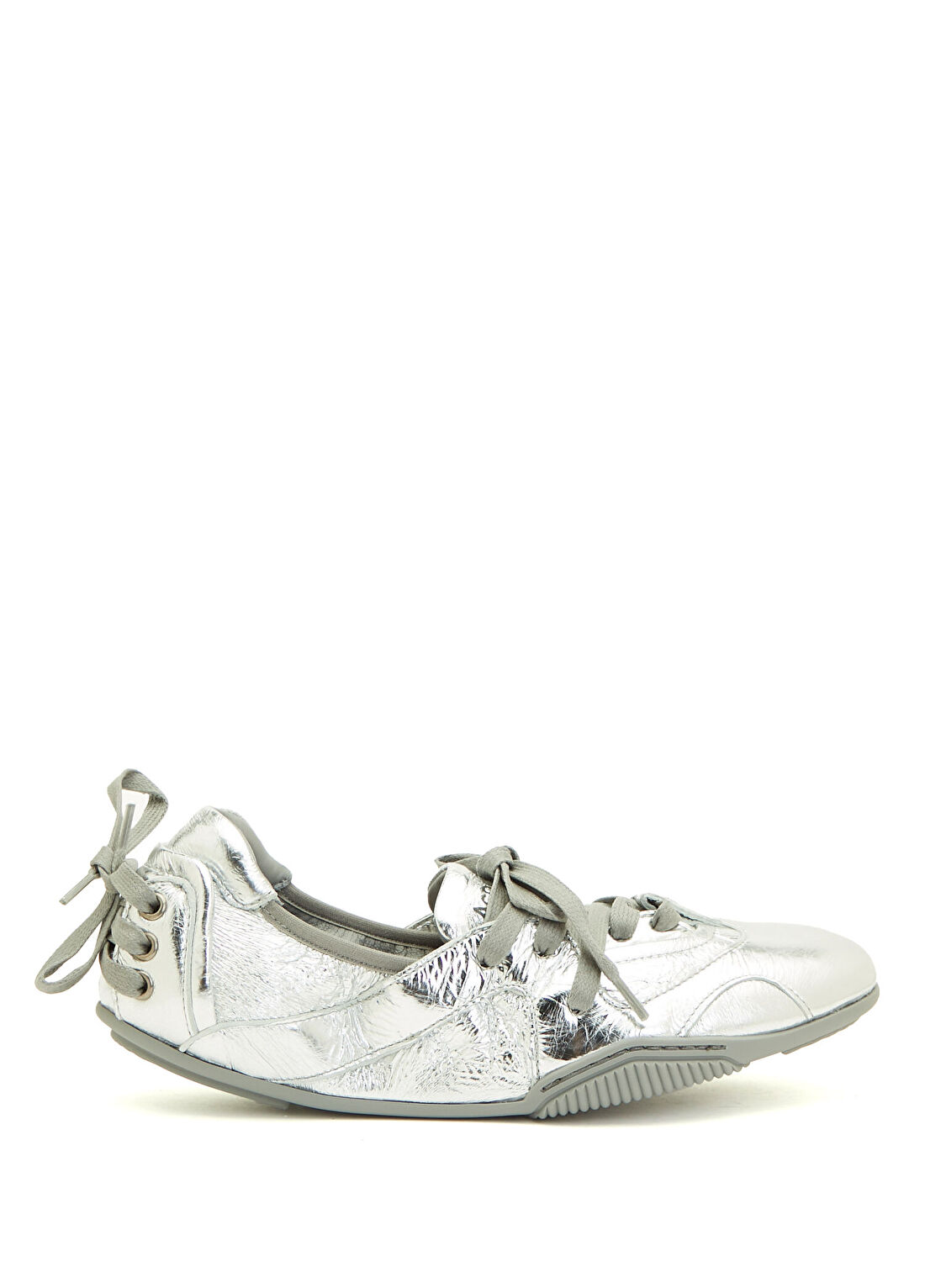 Acne Studios Silver Deri Babet