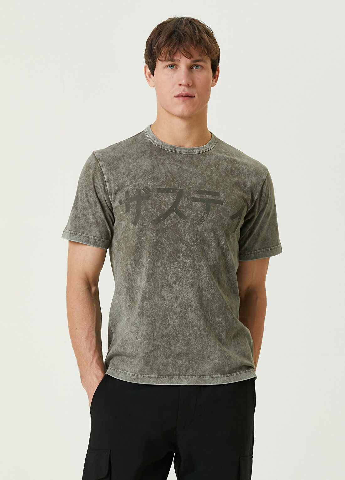 The Stay Line Nami Haki T-shirt