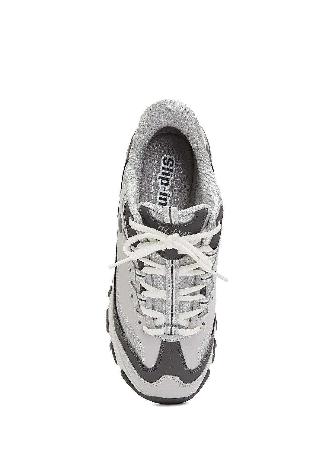 Skechers D'Lites Gri Kadın Sneaker görsel 4