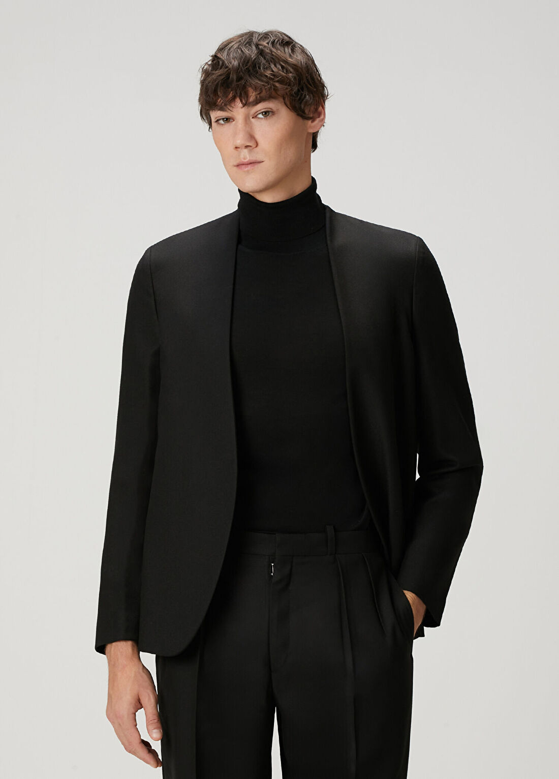 Maison Margiela Siyah Yün Ceket
