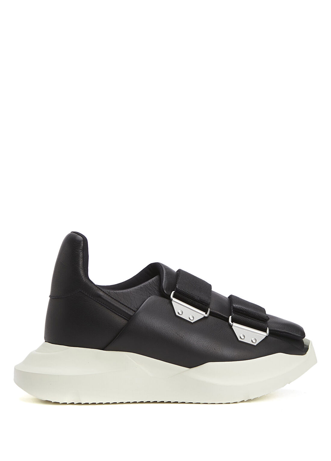 Rick Owens Burritogeth Siyah Erkek Deri Sneaker