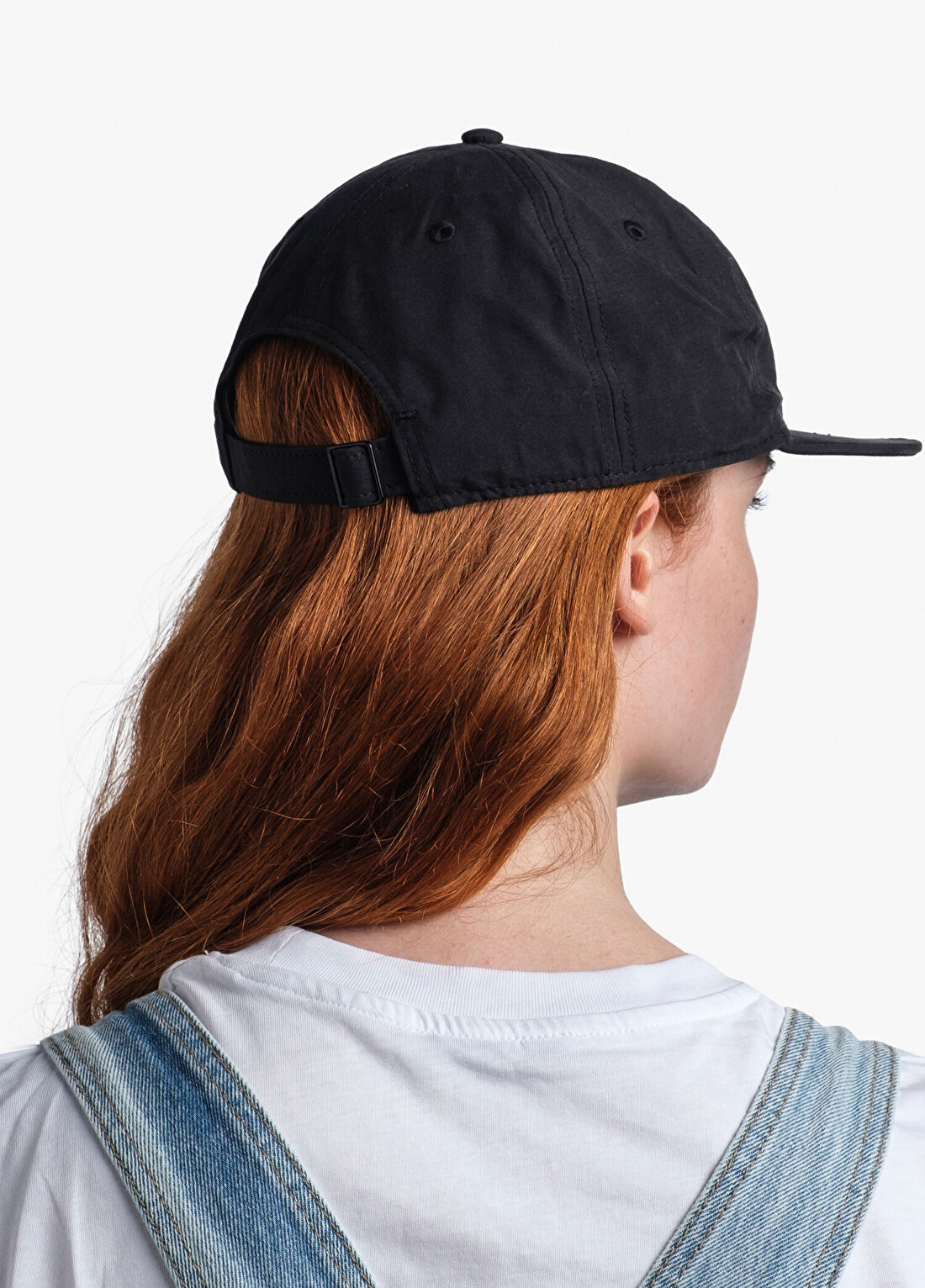 Buff Pack Baseball Solid Siyah Şapka görsel 3