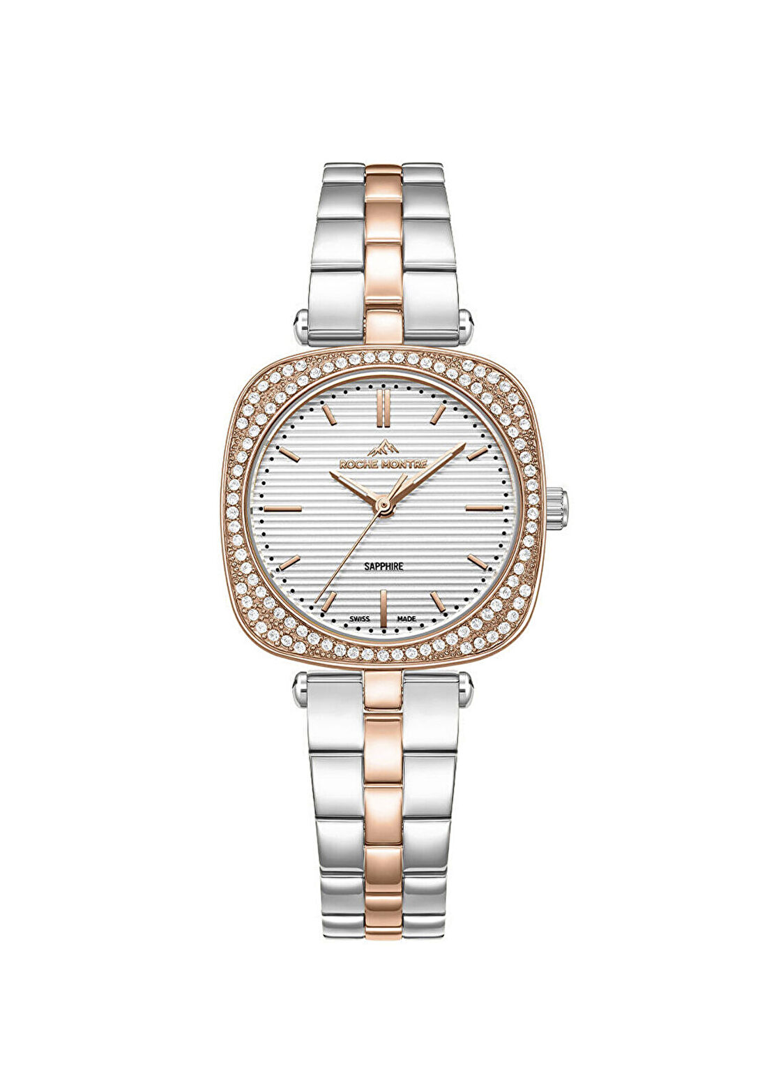 Roche Montre RML7002-03 Metalik Gri Rose Gold Çelik Kadın Kol Saati