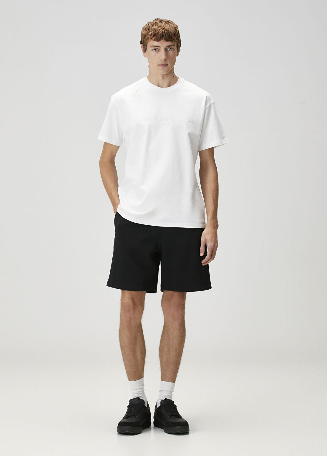 Givenchy Siyah Bermuda