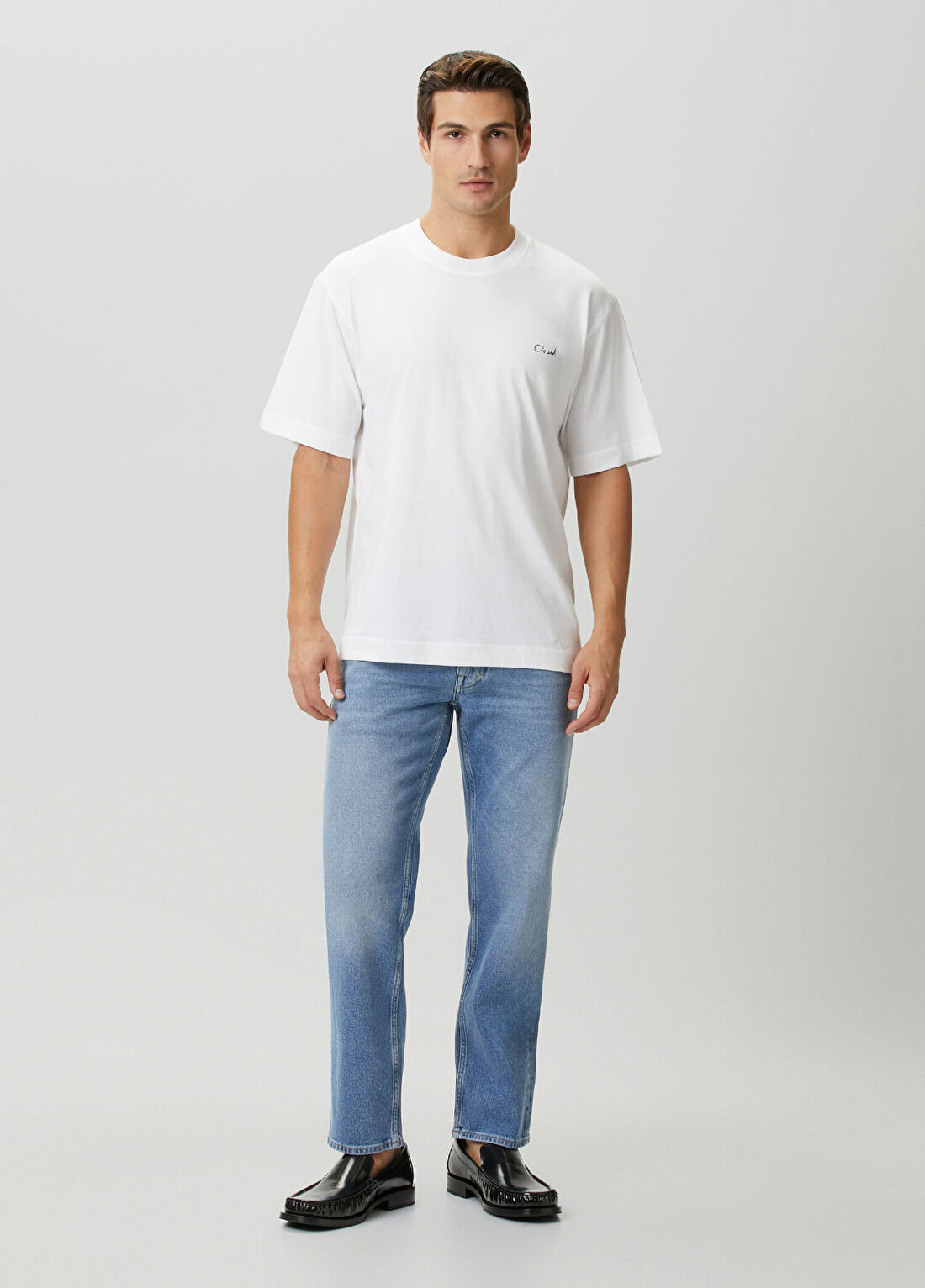 Closed Beyaz Baskılı T-shirt görsel 2