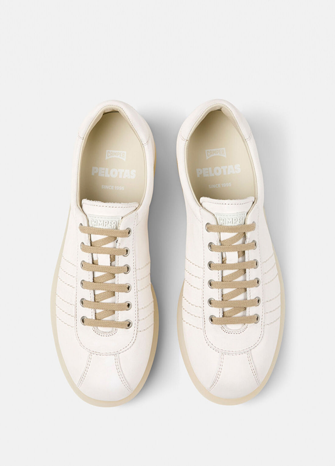 Camper Pelotas Beyaz Deri Kadın Sneaker K201758-003 görsel 4