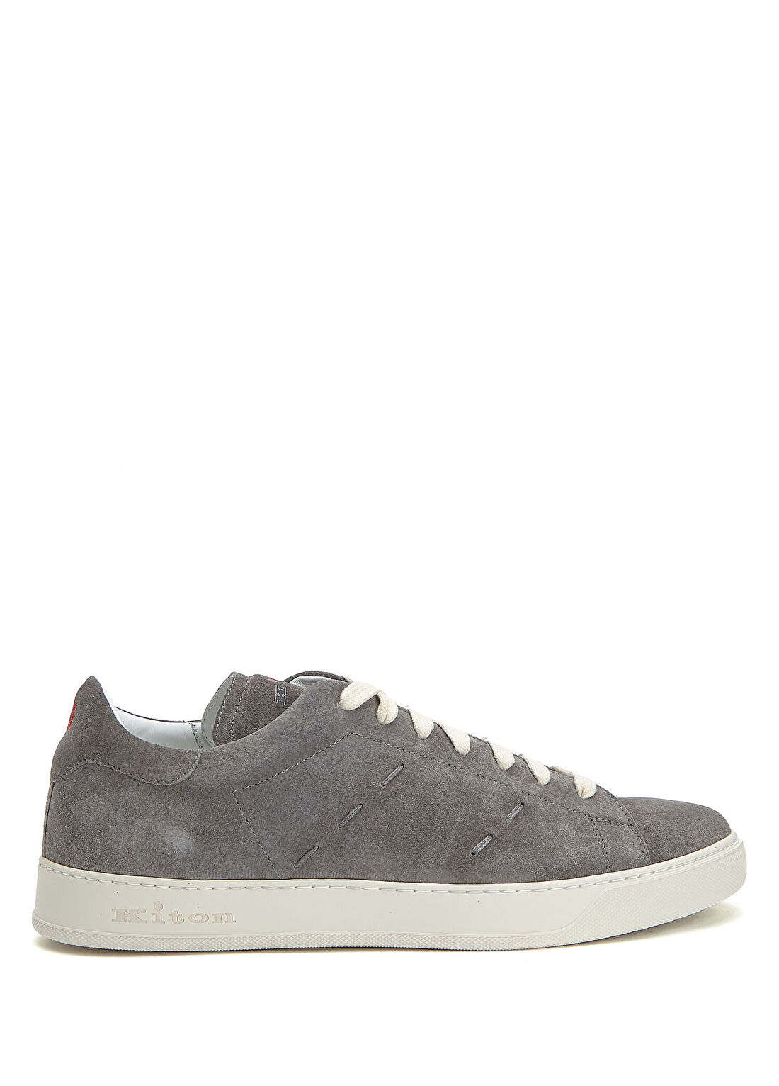 Kiton Gri Erkek Süet Sneaker