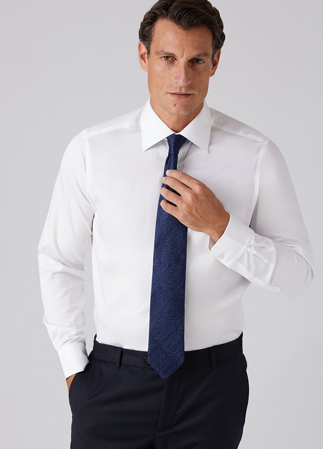 Beymen Collection Custom Fit Beyaz Gömlek