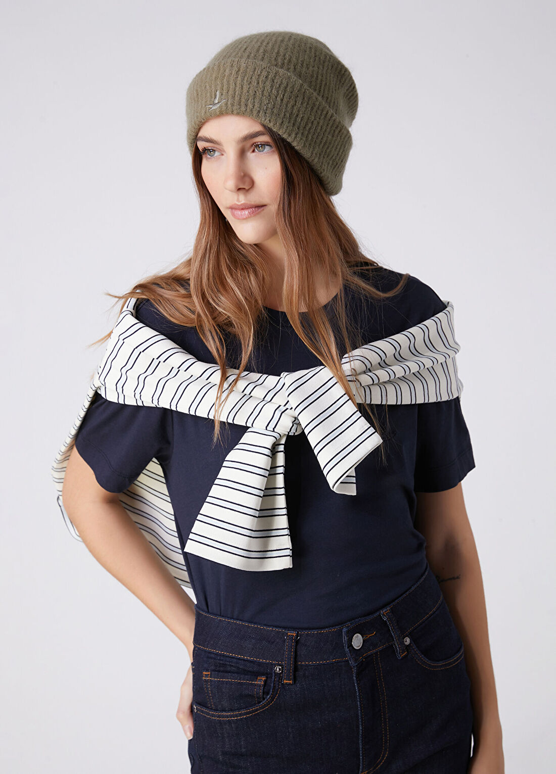 Beymen Club Lacivert T-shirt görsel 2