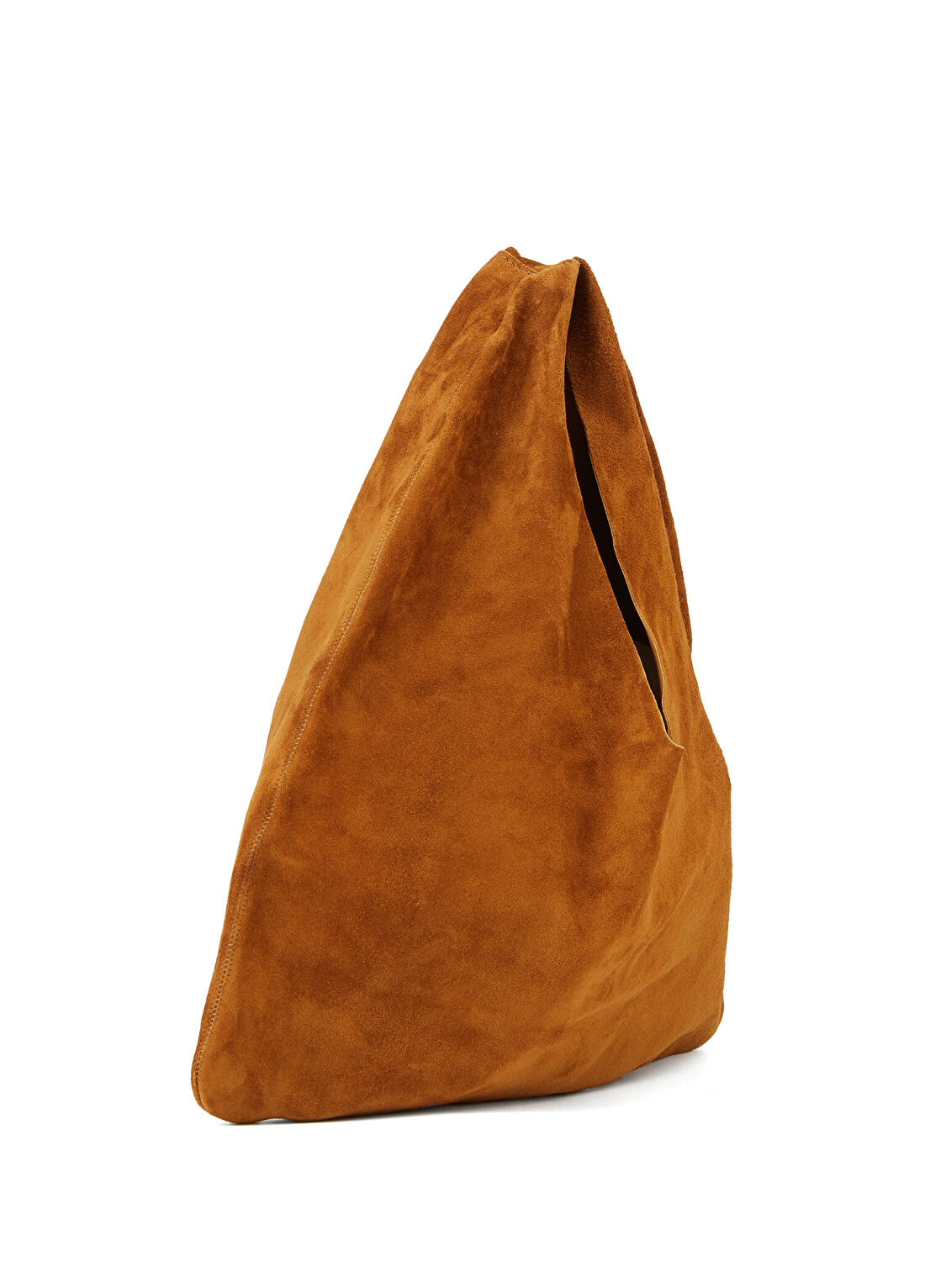 The Row Bindle Tote Karamel Kadın Süet Çanta görsel 3