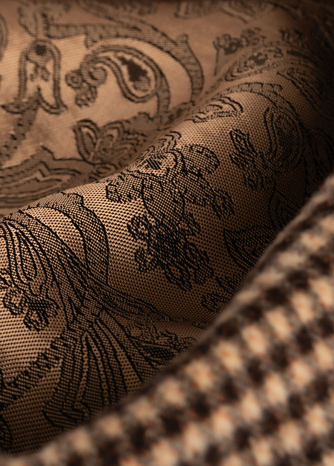 Sibi Hats Chantel Kareli Kaşmir Unisex Beret Şapka görsel 2