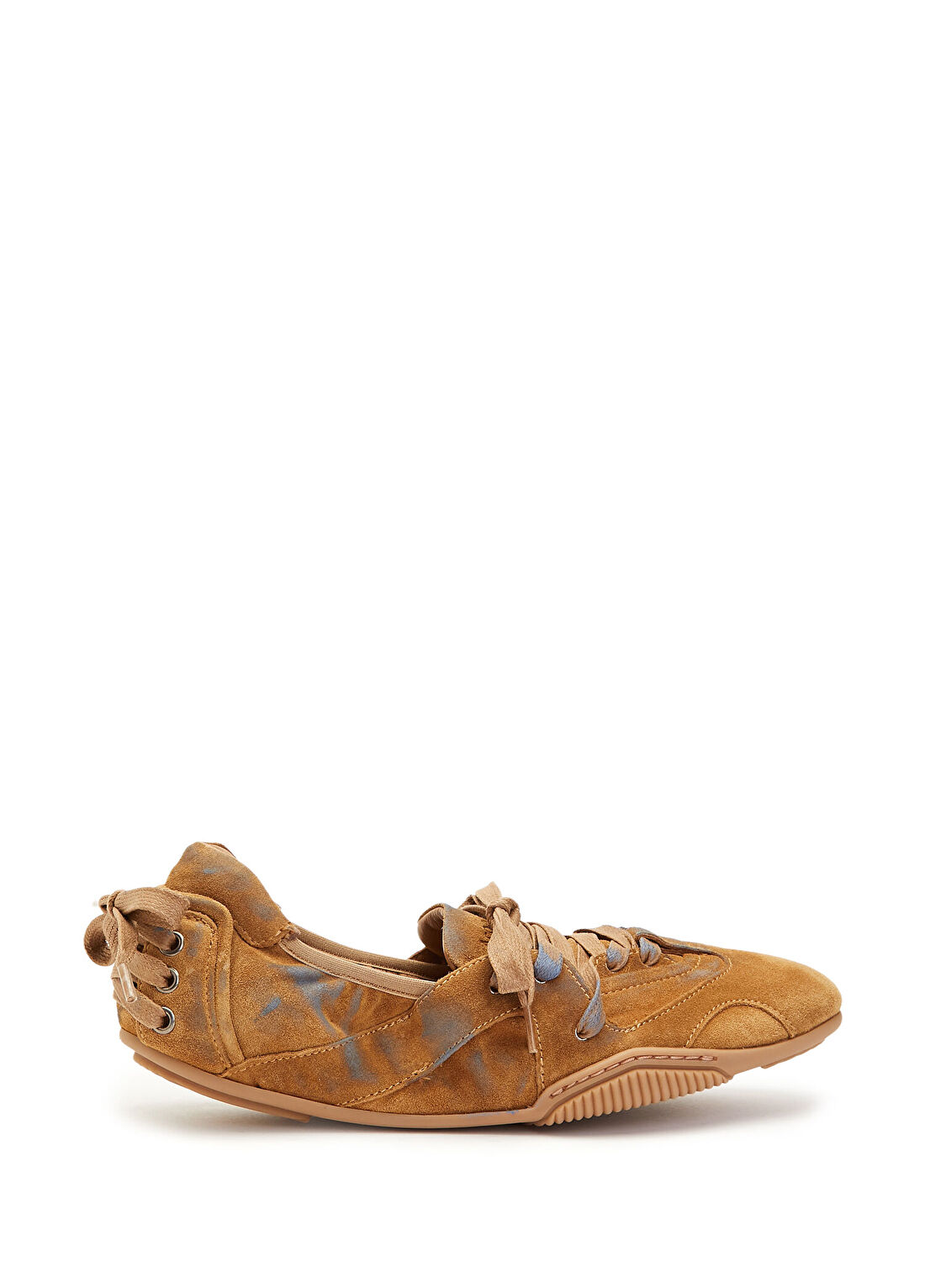 Acne Studios Bej Mavi Süet Babet