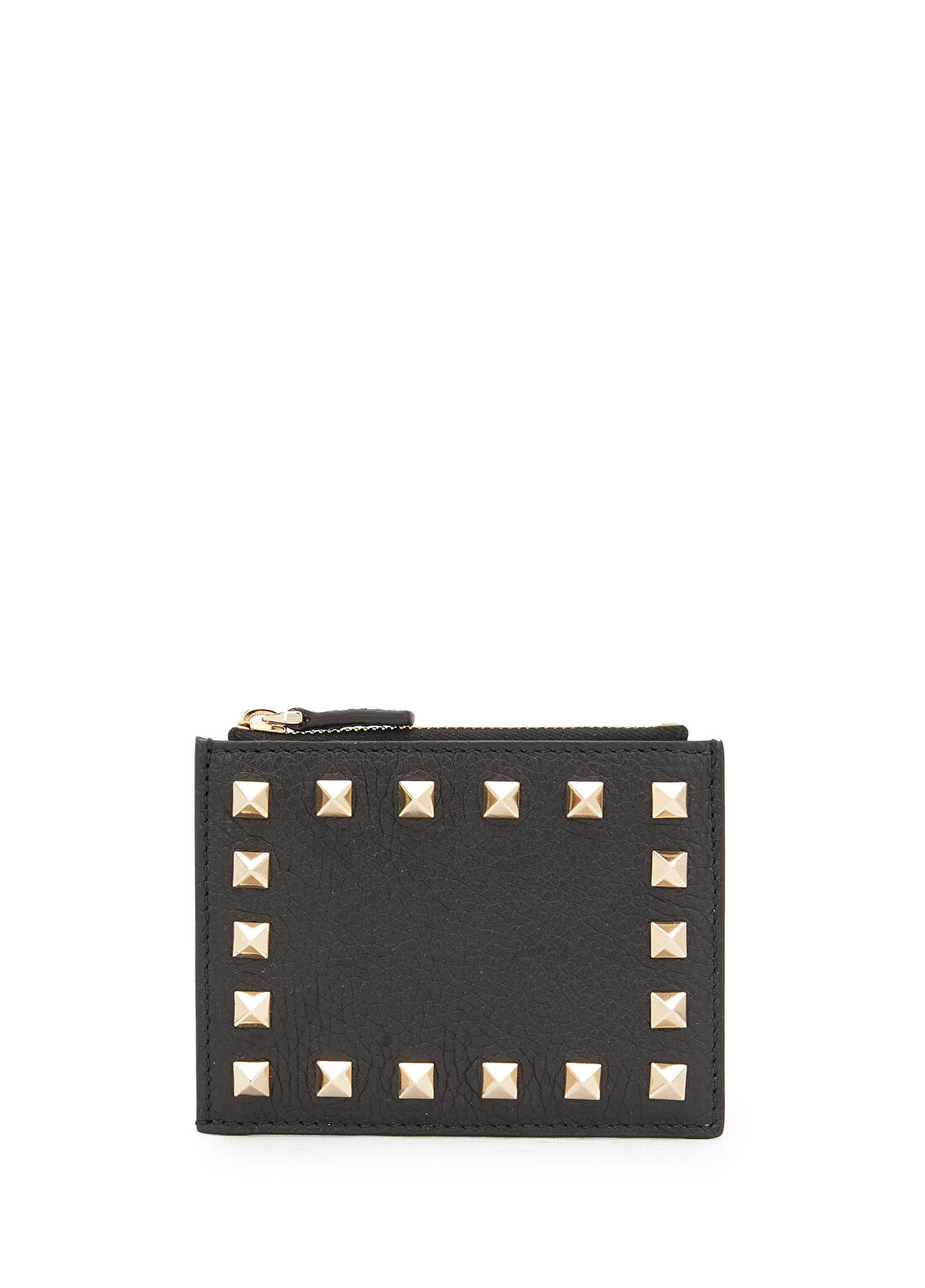 Valentino Garavani Rockstud Siyah Deri Kartlık
