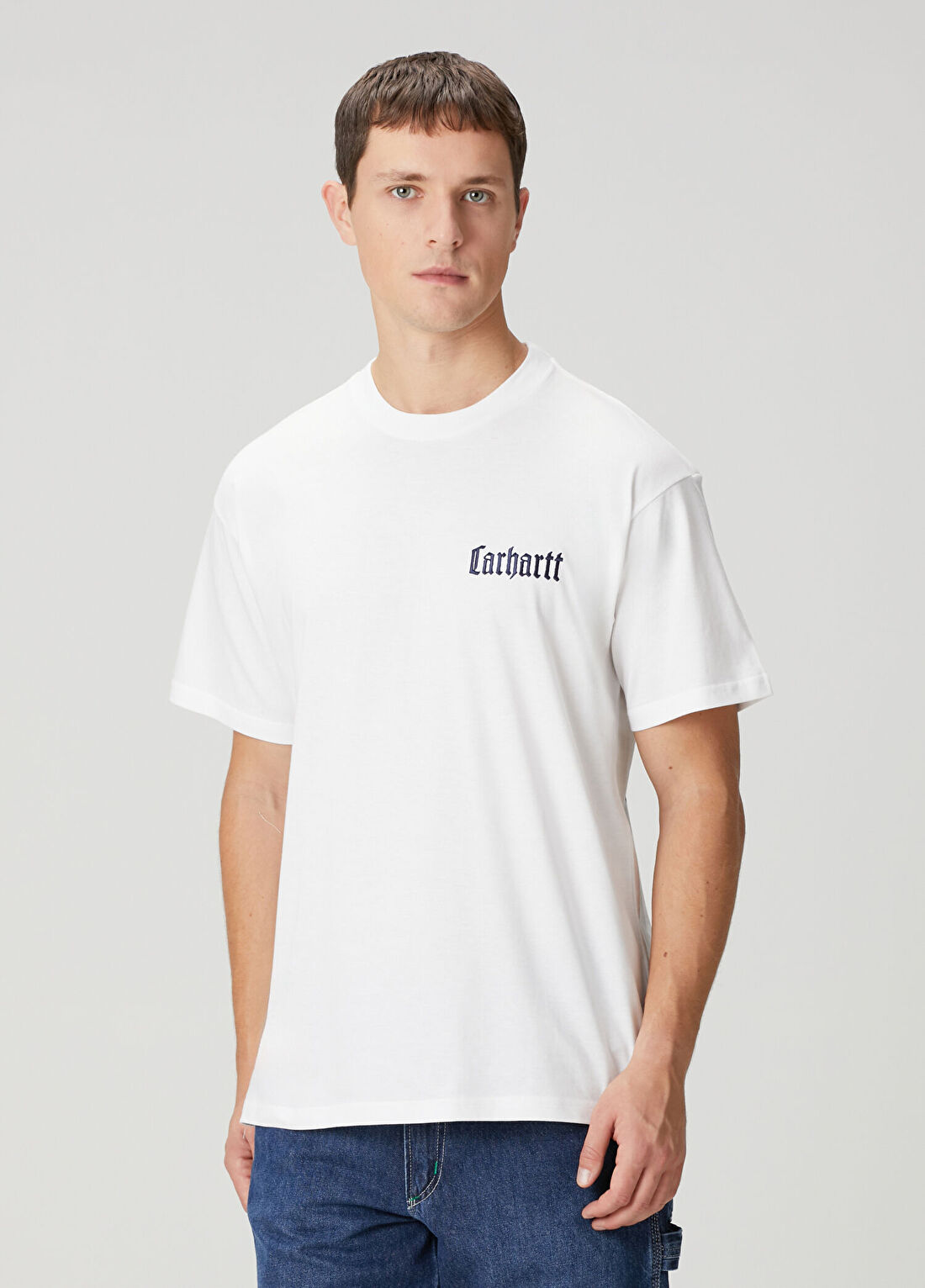 Carhartt WIP Schooling Beyaz T-shirt