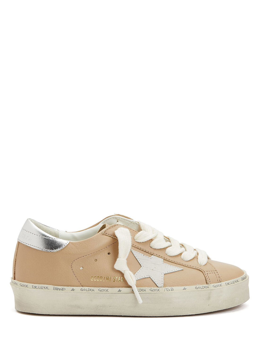 Golden Goose Hi Star Somon Kadın Deri Sneaker