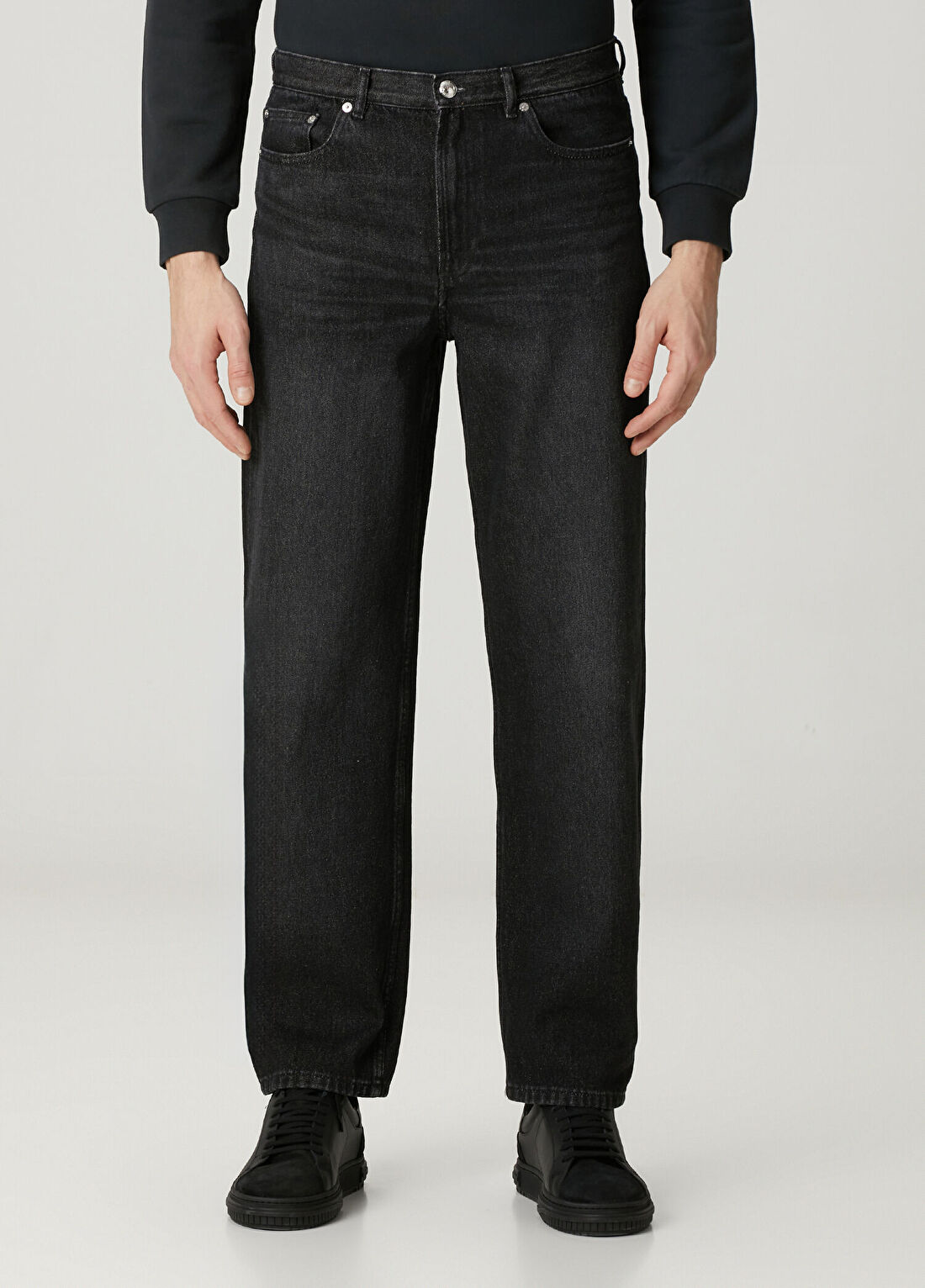 A.P.C. Martin Siyah Jean Pantolon görsel 2