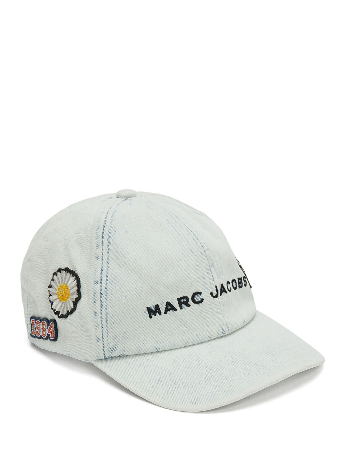 Marc Jacobs Tattoo Patch Çok Renkli Kadın Denim Şapka