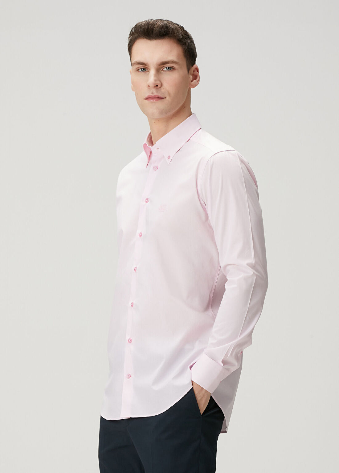 Etro Açık Pembe Gömlek görsel 3
