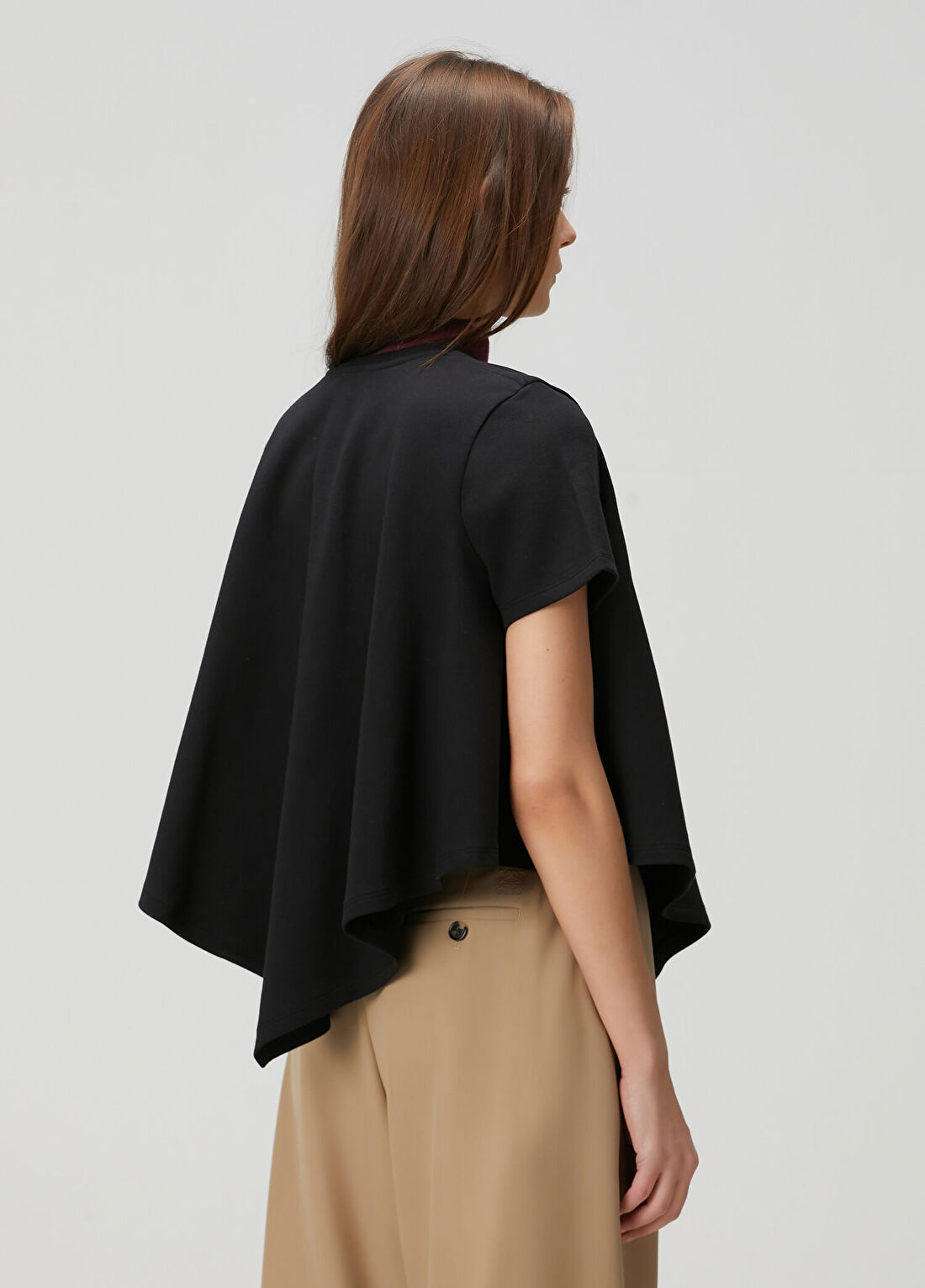Loewe Siyah Pelerin T-shirt görsel 4